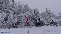 Azdavay’da kış Kasım 2017